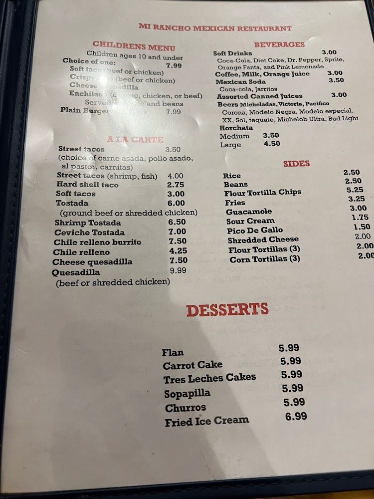 YAMI YUMMY OGDEN KS & Fritanga Nicaraguense Menu image 2